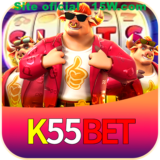 Imagem promocional da K55Bet mostrando a plataforma e suas vantagens